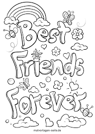 Balloon cute best friend drawings best friend drawings. Malvorlage Freundschaft Best Friends Forever Kostenlose Ausmalbilder