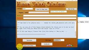 Feb 12, 2021 · here are the steps to acquire your unlock code: Huawei Unlock Calculator Youtube
