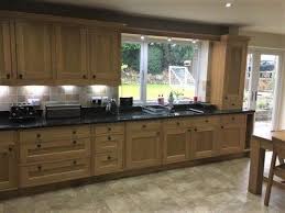 hand painted oak kitchen in collingham