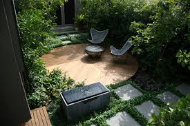 Garden Design Maitland St Small Courtyard Gardens Backyard Seating Area Modern Patio
