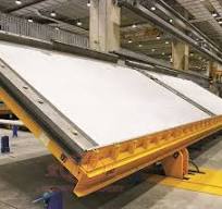 Fast Construction Precast Concrete Wall Panel Tilting Table Molding Machine  Production Line