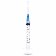Nanocine Disposable Syringes 3 mL 23G 1 Inch Sterile ...