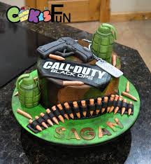 Cover your cakes, make shapes, cookie 2. Birthday Cakes Camoflauge Cake With Gun And Hand Grenades A Gamers Cake All Decorations Made With Marshmallow Fondant Yesbirthday Home Of Birthday Wishes Inspiration
