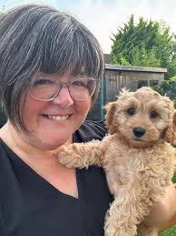 Lovely sunny day. Too hot for Little Dog but we popped out for a wee (him  not me). Photo description for blind and vision impaired smashers who have  software that reads text