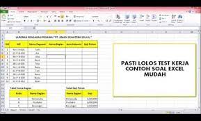 We did not find results for: Contoh Soal Excel Untuk Tes Kerja