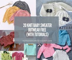 Arella cotton twirl baby dress pattern by linda iwaszko. 20 Knit Baby Sweater Outwear Free Patterns With Tutorials For 2021