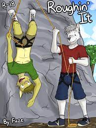 Fuze - Roughin' It furry gay porn comic