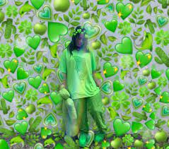 I feel like i joke around a lot and i never take anything seriously at these kind of things, but i genuinely want to say i'm so. Billie Eilish Green Wallpapers Top Free Billie Eilish Green Backgrounds Wallpaperaccess