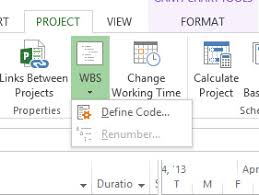Using Work Breakdown Structure Wbs Codes In Microsoft