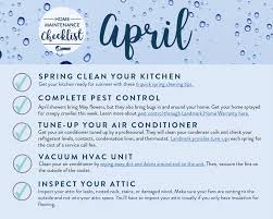 Pest control is only one aspect of the inspector's examination, but a pest problem can be the difference between passing and failing. Weekly Home Maintenance Checklist