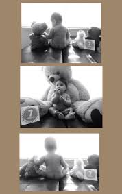 Black And White Children Hugging Baby Girl 7 Months Picture Idea In Black And White Baby Photoshoot Boy Baby Boy Photos 7 Month Baby