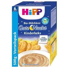 Hipp Goodnight Childrens Biscuits Organic Milk Porridge Cereal 500g Organic Start Organic Milk Biscuits Porridge