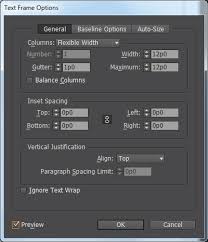 Text Frame Fitting Options In Indesign
