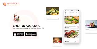 Mobile Food Ordering Solution Grubhub Clone For Single And Multiplace Restaurant Chain Business Grubhub Web Panel Ios Application