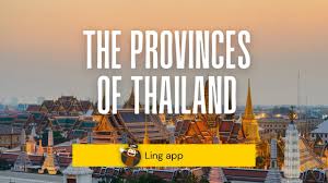 Provinces Of Thailand - YouTube