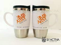 Ahmad yani street, number 15, palembang. Mug Sablon Pesanan Embassy English Centre Surabaya Tumbler Termos Tas