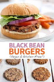 Vegan Black Bean Burgers Veggie Burgers Detoxinista Recipe Black Bean Burgers Food Processor Recipes Bean Burger