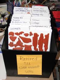 Stamp Organization Process Scrapbook Organization Organize Craft Supplies Craft Room Organization