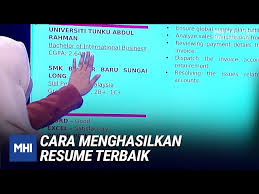 Seringkali pemohon keliru antara resume, curriulum vitae (cv) dan bio data. Apa Beza Cv Dengan Resume Litetube