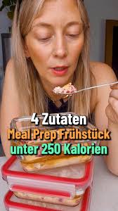 4 Zutaten Baked Joghurt unter 250 Kalorien 🤩, ✅ Direkt abspeichern: nur  einmal kurz zusammenrühren und für 3 Tage Frühstück vorbereitet, geht's  einfacher?, ➡️ Wir brauchen (für 3 Portionen), 4 Eier, ...