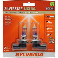 Sylvania 9006 Silverstar Ultra High Performance Halogen Headlight Bulb High Beam Low Beam And Fog Replacement Bulb Brightest Downroad With