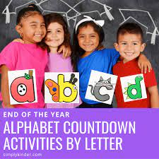 Ariel skelley / getty images an alphabet is made up of the letters of a language, arranged. Alphabet Countdown Ideas Simply Kinder