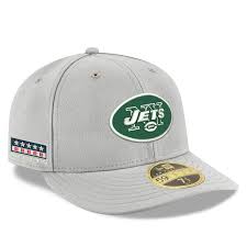 New York Jets New Era Crafted In The Usa Low Profile 59fifty Fitted Hat Gray Fitted Hats Nfl Hats New Era