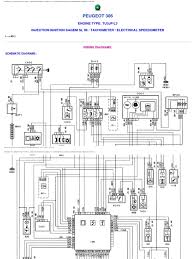 Connector numbers enclosed by frame are indicated with the connector symbols at the lower part of the page. Peugeot 306 Wiring Diagrams Data Wiring