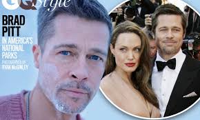 Brad Pitt does his first magazine shoot since split