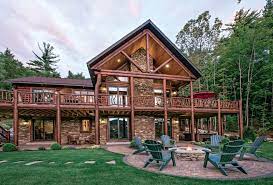 Acres, this cabin is perfect as a full time home or a vacation retreat away from the crowds. A Mountain Log Home In New Hampshire