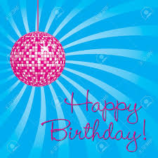 Maybe you would like to learn more about one of these? Pink Disco Ball Happy Birthday Card In Vector Format Royalty Free Cliparts Vectors And Stock Illustration Image 19469603