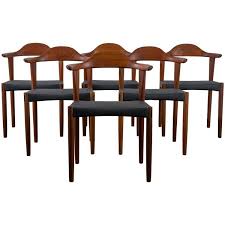 Set of four stylish mid century modern red oak dining chairs nice sculptural. Furniture Dining Room Furniture Dining Chairs Circa 1960 Vintage Set Of Six Danish Modern Dining Chairs By Stolefabrik Mid Century Modern Chairs
