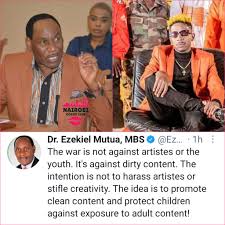 Maybe you would like to learn more about one of these? Ezekiel Mutua Speaks On Eric Nairobi Gossip Club Facebook