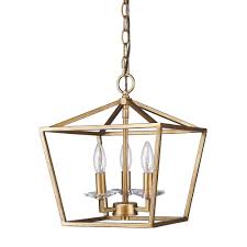 Kennedy Antique Gold Lantern Pendant Light 12 Wx14 H Geometric Pendant Light Mini Pendant Lights Pendant Light