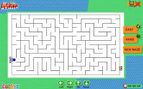 9 Free Online Mazes Games From The Preschooler Up To The 5th Grader Maze Game Mazes For Kids Maze