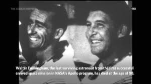Apollo 7 Astronaut Walter Cunningham Dead At 90