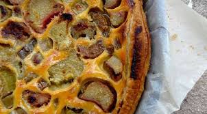 J Ai Utilise Pour Faire Cette Tarte A La Rhubarbe De La Rhubarbe Surgelee Et Je Vous Explique Pas A Pas Comment Vous En Re En 2020 Tarte Rhubarbe Rhubarbe Alimentation