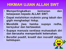Bagaimana allah memberikan solusi ketika kita menghadapi ujian dan masalah hidup? Bab 4 Sabar Menghadapi Ujian Allah Swt Ppt Download