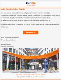 Gemessen an der kundenzahl ist sie mit über 9. Ing Diba E Mail Sie Haben Eine Neue Mitteilung Ist Phishing