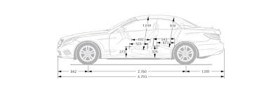 Cycle Carriage E Class Cabriolet Dimensions