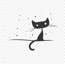 Blue background with black and white cat illustrations, sailor moon chibiusa sailor mercury sailor venus sailor mars, sailor moon, cat like mammal, chibi, sticker png free download Cat Kitten Cartoon Silhouette Drawing Png 800x800px Cat Black Black And White Carnivoran Cartoon Download Free