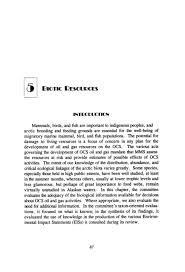 5 Biotic Resources Environmental Information For Outer Continental Shelf Oil And Gas Decisions In Alaska The National Academies Press