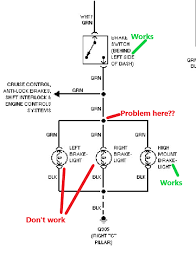 This post is called brake light wiring diagram. Side Brake Lights Not Working Mx 5 Miata Forum