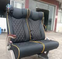 Manufacturer Custom VIP Car Interior School Seat Bus Accessories Luxury  coach Bus Seat Leather Bus Passenger Rear Seat for Sale