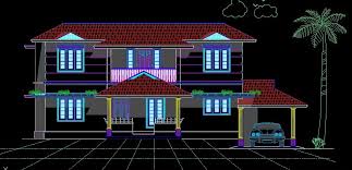 Las imágenes de fachadas de casas de dos pisos suelen ser amplios además de tener una distribución cómoda por su gran espacio para los habitantes de la misma. Trucos Para Crear Fachadas Perfectas Con Autocad Deusto Formacion