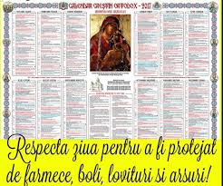 Ziua de 7 ianuarie…a cata zi lunara este ? Calendar 2018 Crestin Ortodox
