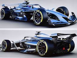 A Motorcycle Parked On The Side Of A Road Sutton Images Futuristic Cars Indy Cars Super Cars