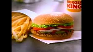 In a heat wave, with temperatures soaring into the 90s and 100s. Burger King The 2 99 Whooper 1990 S Tv Commercial Hd Youtube