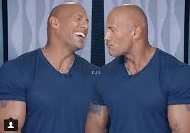 No, the rock and dwayne johnson are not twins. My Love Dwayne Johnson