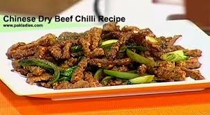 Chinese Dry Beef Chilli Recipe Chilli Recipes Beef Chilli Dry Recipe Easy Chinese Recipes